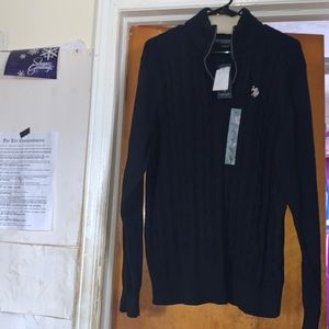 US POLO ASSOCIATION MENS SWEATER NWT XL